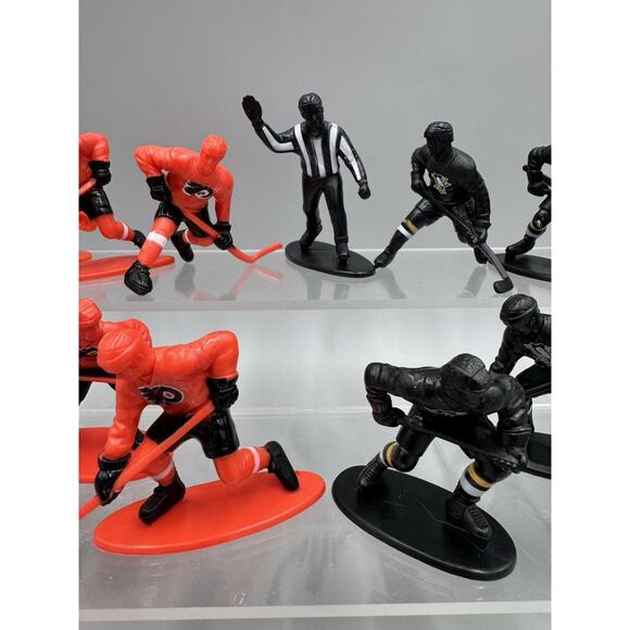 Kaskey Kids NHL Figures Philadelphia Flyers Penguins Rangers & Referee Lot Of 13 - Picture 4 of 7